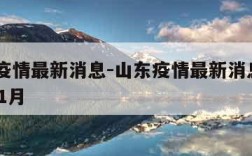 山东疫情最新消息-山东疫情最新消息2023年11月