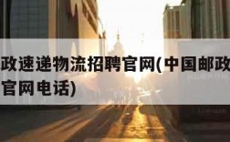 中国邮政速递物流招聘官网(中国邮政速递物流招聘官网电话)