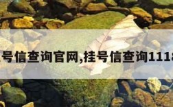 挂号信查询官网,挂号信查询11185