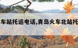 青岛火车站托运电话,青岛火车北站托运咨询电话