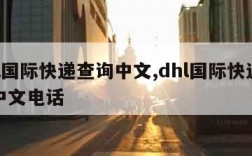 dhl国际快递查询中文,dhl国际快递查询中文电话