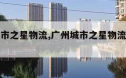 广州城市之星物流,广州城市之星物流有限公司现状