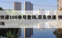 京东快递100单号查询,京东快递 快递单号查询