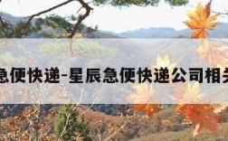 星辰急便快递-星辰急便快递公司相关图片