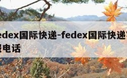 fedex国际快递-fedex国际快递客服电话