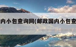 邮政国内小包查询网(邮政国内小包查询单号官网)